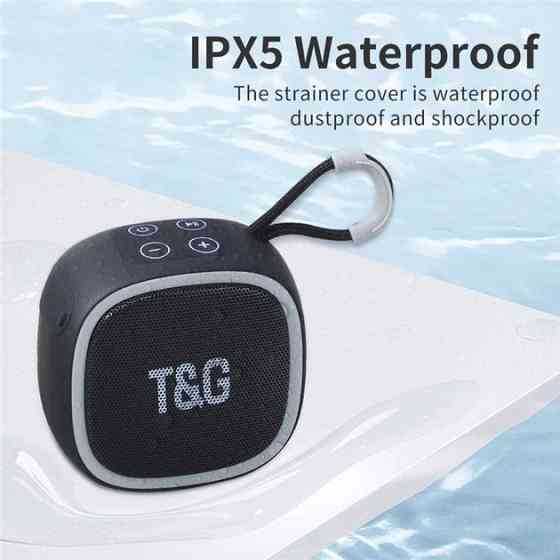 Колонка портативная Bluetooth T&G TG659 black черная Київ