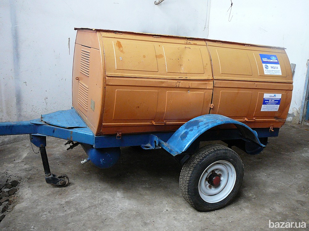 Передвижная одноосная компрессорная станция ПКСД-3.5А Полтава - изображение 1