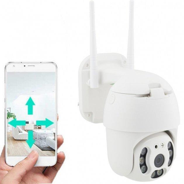 Поворотная уличная IP камера видеонаблюдения PTZ WiFi xm 2mp с удаленным доступом Одеса - зображення 8