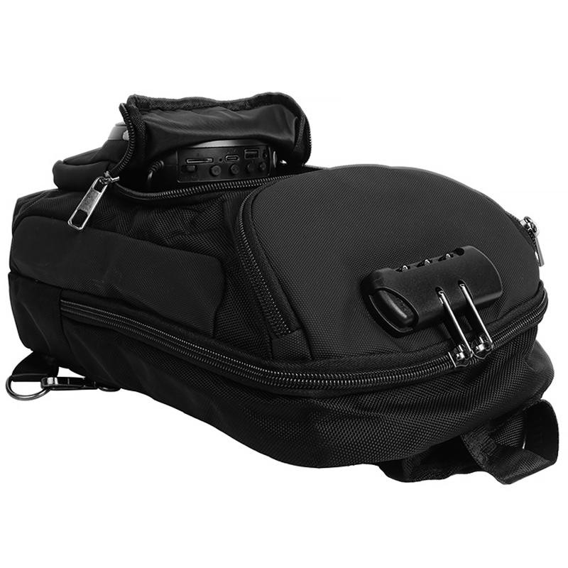 Слинг-рюкзак со встроенной колонкой Hoco HC42 Journey Bass Херсон - изображение 5