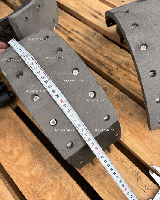 Колодка гальмівна НТС-5, НТС-8, НТС-10, НТС-12, НТС-16 з накладкою в зборі Н129.00.030 Киев - изображение 4