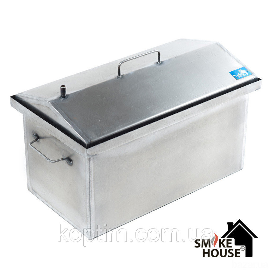Коптильня с термометром и подставкой SmokeHouse L Original Харьков - изображение 2