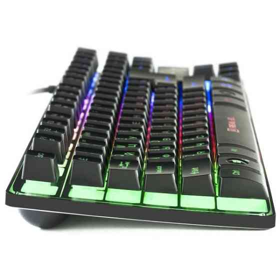 Клавіатура REAL-EL Gaming 8710 TKL USB Black (EL123100030) Харьков