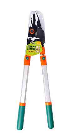 Сучкорез с наковальней MASTERTOOL храповый с алюминиевыми телескопическими ручками 700-1030 мм тефло Харків