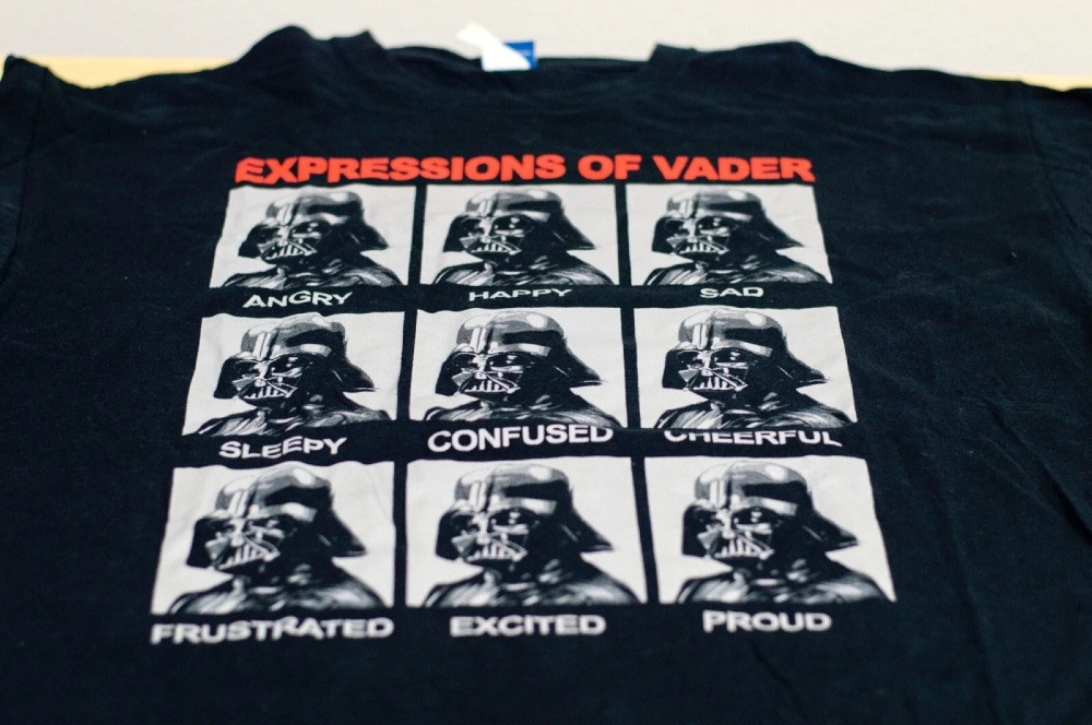 Футболка «Эмоции Дарта Вейдера» L — прикольная, 100% хлопок, подарок фанату Київ - зображення 10