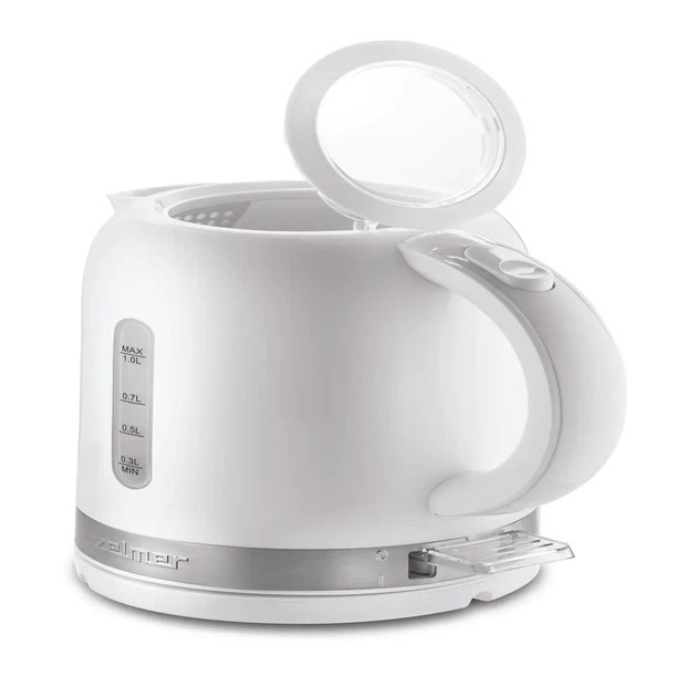 Електрочайник Zelmer ZCK7018 1 л белый Київ - зображення 6
