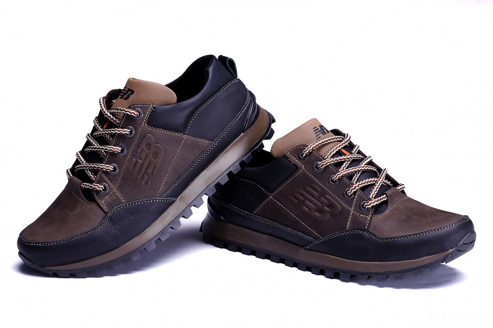 Мужские кожаные кроссовки New Balance Clasic Brown Киев - изображение 4