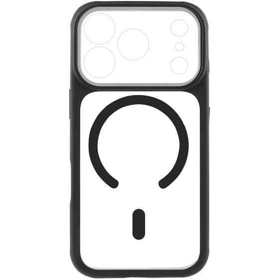 Чехол TPU+PC GETMAN Moon Clear with MagSafe для Apple iPhone 17 Pro Max (6.9") Херсон