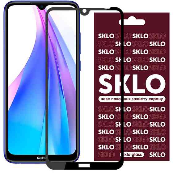 Защитное стекло SKLO 3D для Xiaomi Redmi Note 8T Херсон
