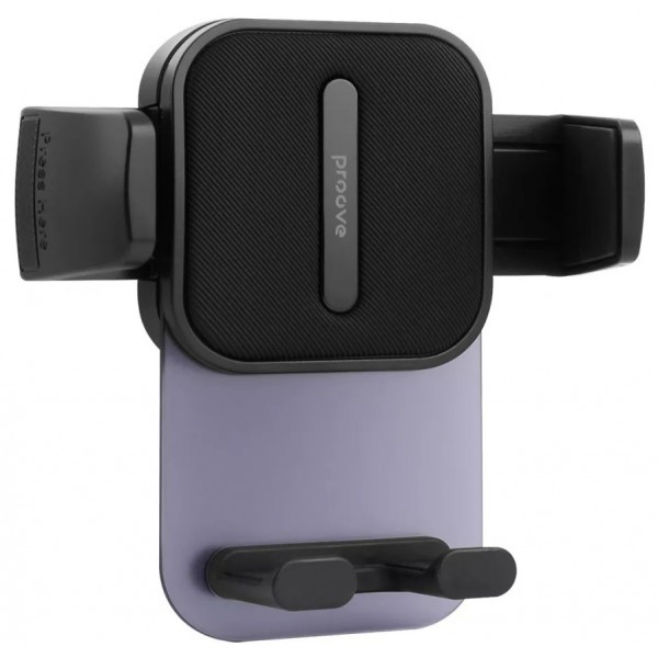Автомобільний тримач Proove Crystal Clamp Plus Suction Type Car Mount Black (CHCSP0000001) (Код това Харків - зображення 2
