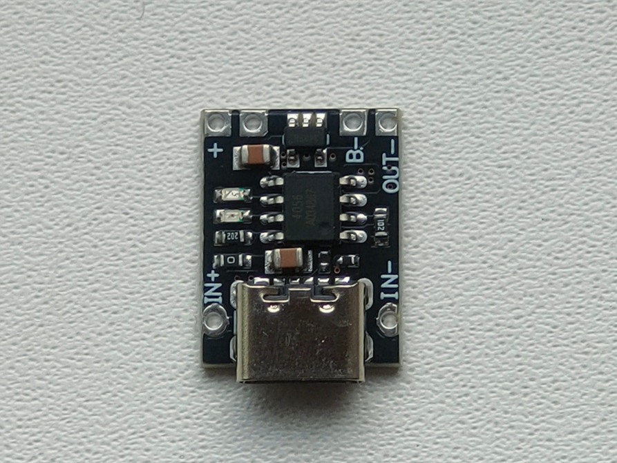 Мини контроллер заряда с защитой TP4057 USB-Type-C 5В 1А Київ - зображення 5