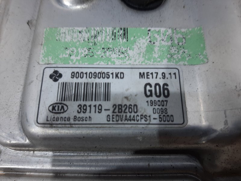 Блок управления двигателем Kia Ceed ED 1.4 БЕНЗИН G4FA 2006 (б/у) Киев - изображение 3