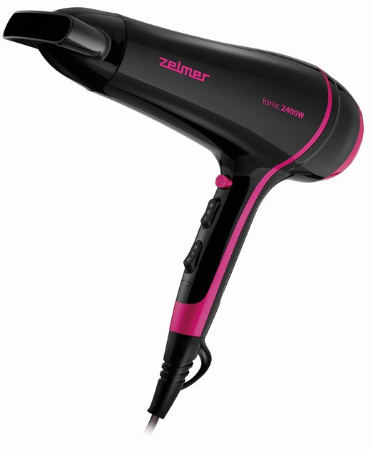 Фен Zelmer ZHD8360 2400 Вт черный Київ - зображення 1