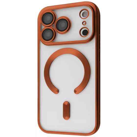 DM Чохол Metal Matte Case with Magnetic Ring для iPhone 17 Pro Max Cosmic Orange Харьков