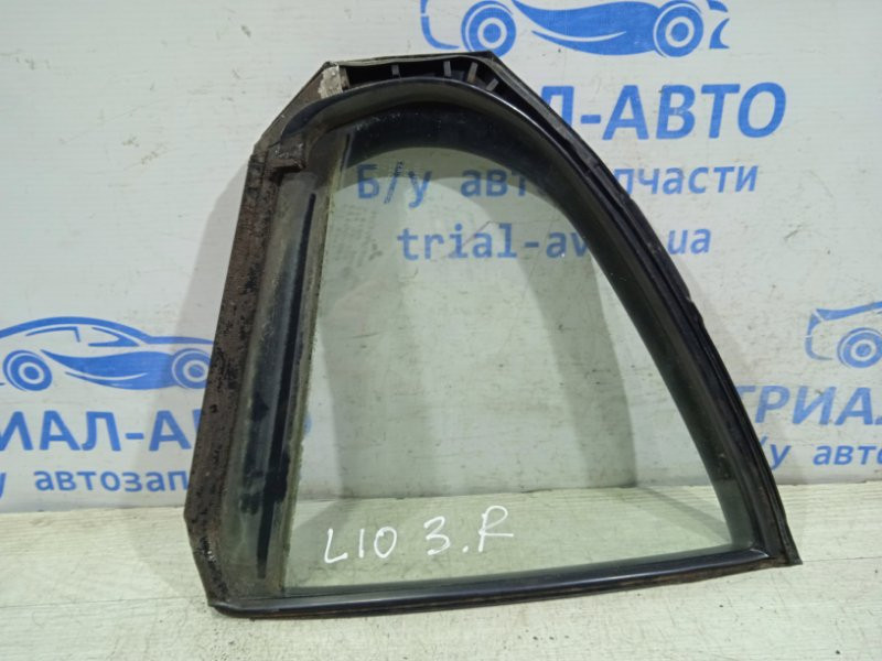 Стекло двери задней правой (форточка) Mitsubishi Lancer 10 2007 (б/у) Київ - зображення 1