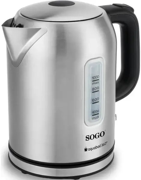 Электрочайник SOGO SS-7780 1 л серебристый Київ - зображення 4