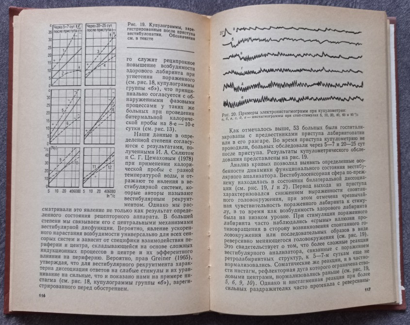 Вестибулярные и слуховые нарушения при шейном остеохондрозе В.И. Бабияк, Г.А. Акимов, В.Г. Базаров, Харьков - изображение 6