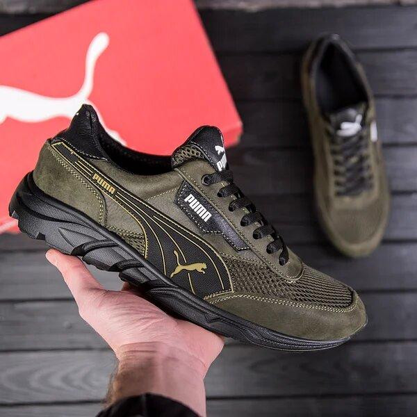 Мужские летние кроссовки сетка  Pm Anzarun Green Київ - зображення 5