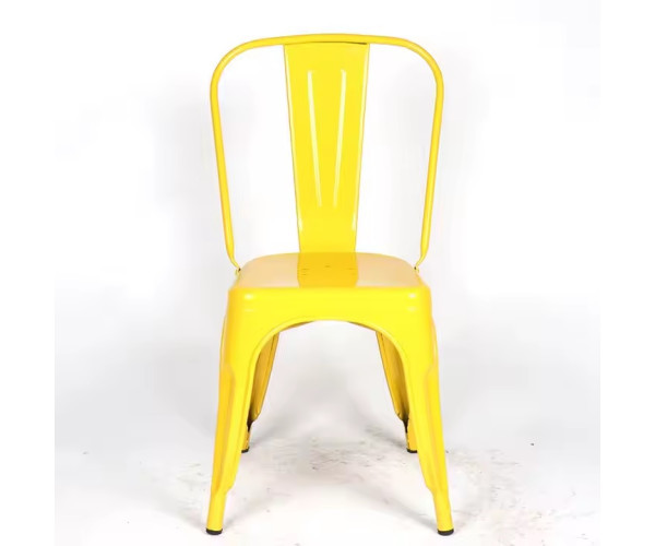 Стілець Толікс металевий жовтий Дніпро - зображення 2