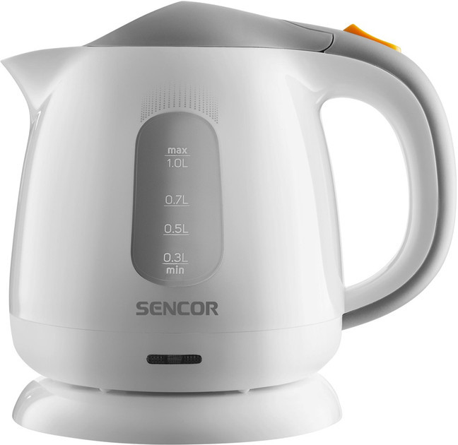 Электрочайник Sencor SWK 1100WH 1 л белый с серым Київ - зображення 1