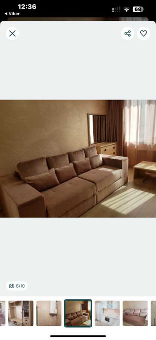 долгосрочная аренда 1-к квартира Броварский, Бровары, 13000 грн./мес. Бровары - изображение 5