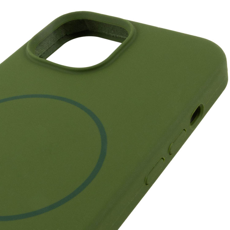Чехол Silk Full Protective (AA) NO LOGO with Magnetic Fit для Apple iPhone 14 (6.1") Херсон - зображення 4