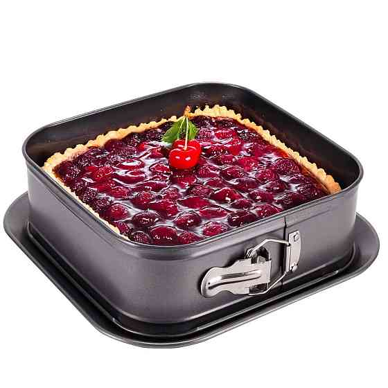 Форма для запекания Kamille 28*28*8см из углеродистой стали квадратная кМ6043 Одеса