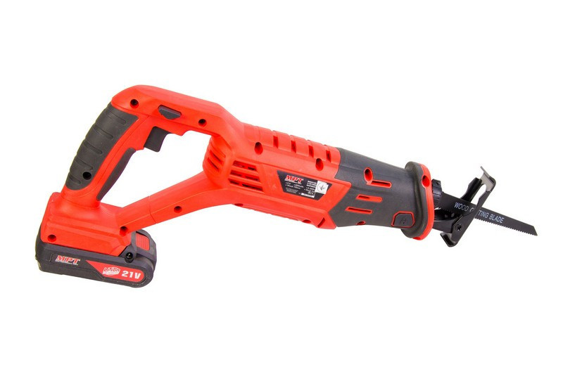 Пила сабельная аккумуляторная MPT 21 В Li-ion 1.5 Ач 0-3000 об/мин 150/5 мм кейс MCRS2105.A1 Харків - зображення 3