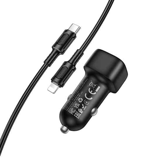 АЗУ Borofone BZ34A Cloud PD20W (1USB-C) + кабель Type-C to Lightning Херсон