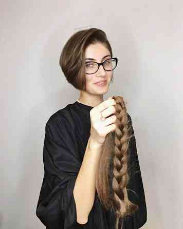 Я приймаю волосся у ЧЕРКАСАХ від 35 см.Пишіть - усе узгодимо делікатно Вайбер 0961002722 Черкаси