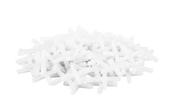 Крестики дистанционные для укладки керамической плитки MASTERTOOL 3.0 мм 80 шт 81-0530 Харків