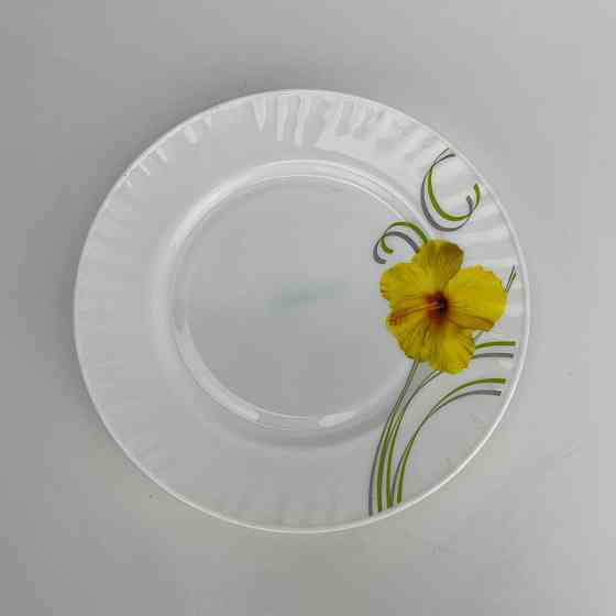 Тарілка обідня Lorentso Yellow Flower XP-90-A8-61014 23 см Київ