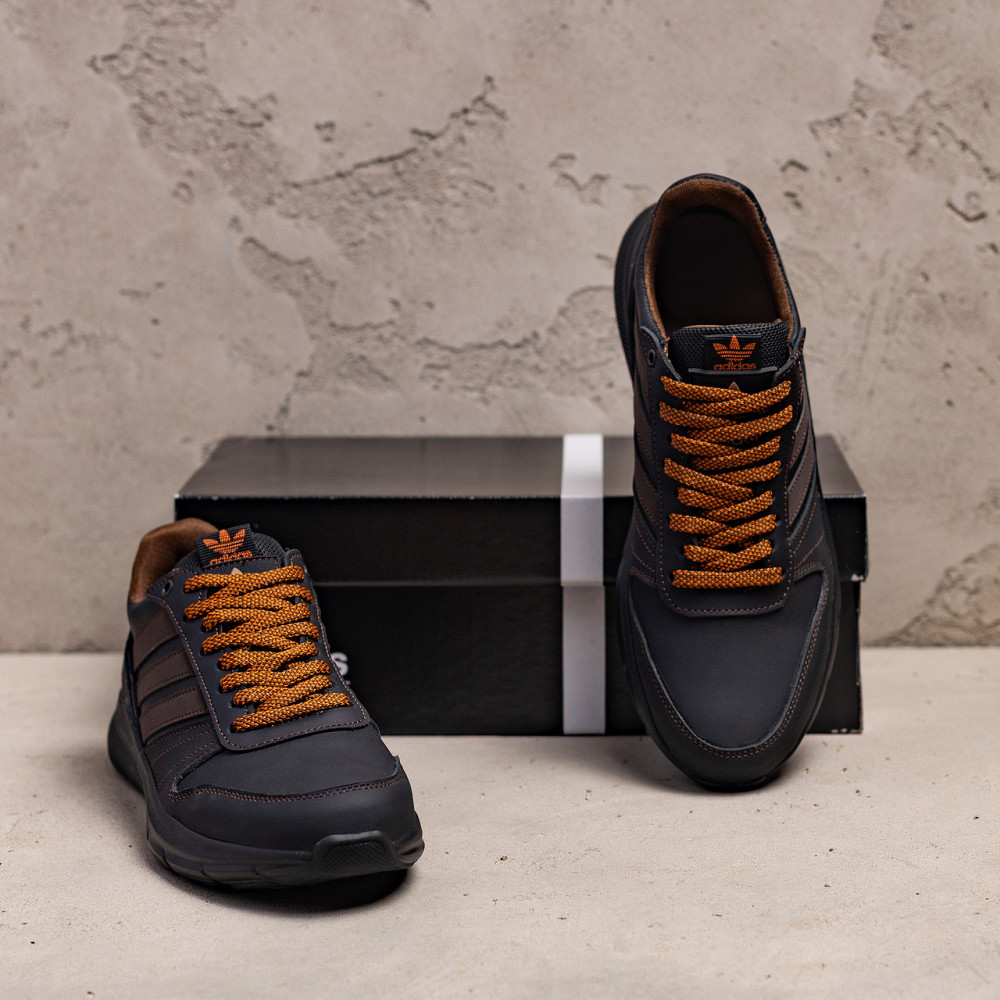 Мужские кожаные кроссовки A - Brown Киев - изображение 7