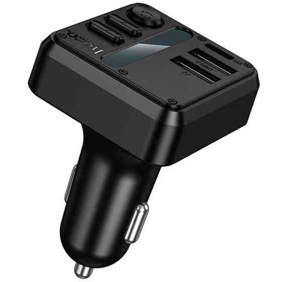 АЗУ FM модулятор Hoco E89 Libre 45W (1USB-A/1C) Херсон