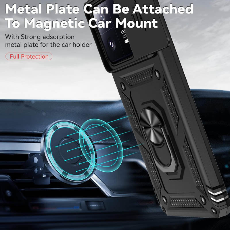 Ударопрочный чехол Camshield Serge Ring для Xiaomi 13 Херсон - зображення 2