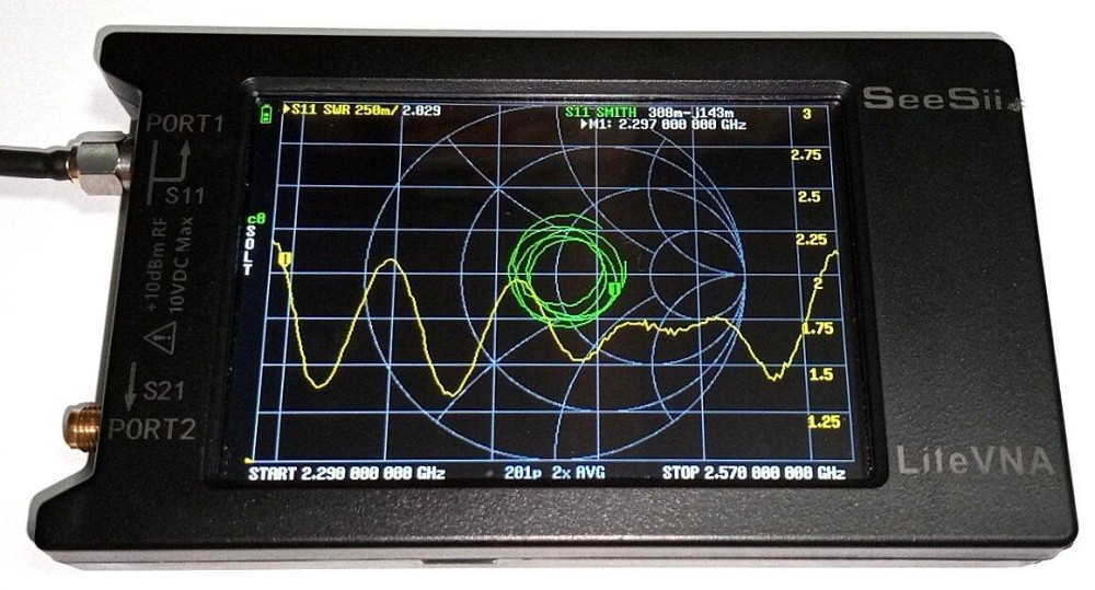 Антенна Yagi 2300-2560 МГц, 20 dBi, до 25 Вт, кабель 1,5 м, RP SMA (гнездо) Дніпро - зображення 8