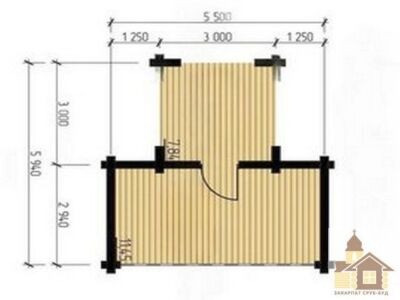 Купити сучасний дерев'яний храм під ключ від Закарпат Зруб-Буд — якість і надійність Одесса - изображение 6