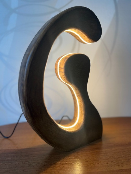 Нічник - світильник з дерева Житомир - изображение 4