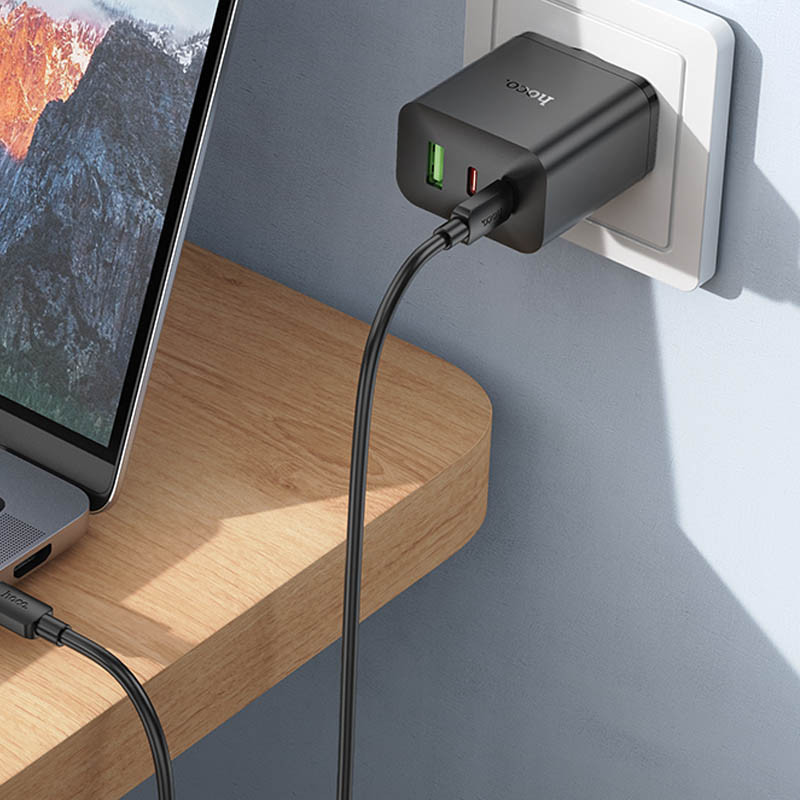 СЗУ Hoco N51 Scenery PD65W (1USB-A/2C) Херсон - изображение 4