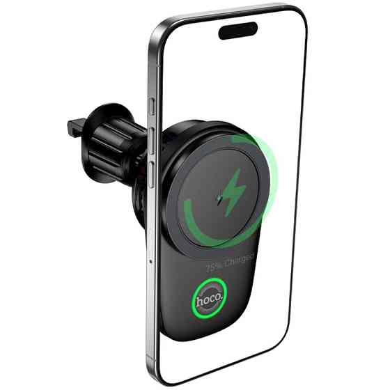 Автодержатель с БЗУ Hoco HW36 Electric 15W with cooler (air outlet) Херсон
