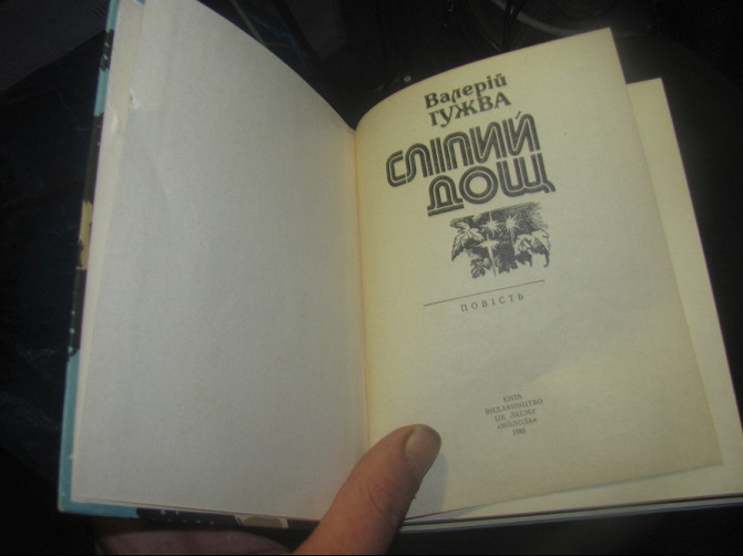 Гужва "Сліпий дощ" жизненно необходимая книга, Псиловикам в Енакиево. Донецьк - зображення 4