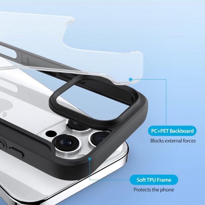 Чехол-книжка Dux Ducis Skin X Pro with MagSafe для Apple iPhone 16 Pro (6.3") Херсон - зображення 12