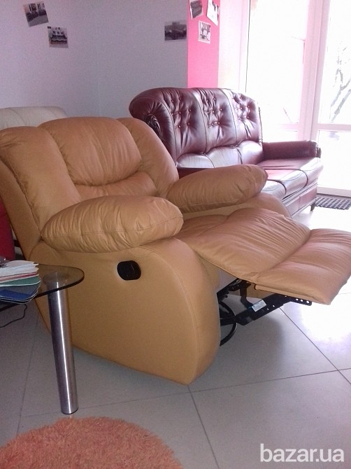 кожаный диван Regan. кожаный уголок релакс, шкіряні меблі реклайнер. Дрогобич - зображення 2