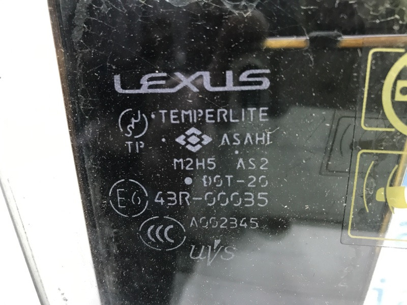 Стекло двери переднее правое Lexus RX 350 2003-2009 6810148070 (Арт. 30793) Київ - зображення 3