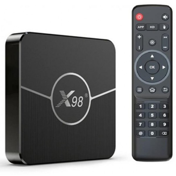 Vontar ТВ-приставка Smart TV X98 Plus 4/32GB Black (Код товару:37273) Харків - зображення 1