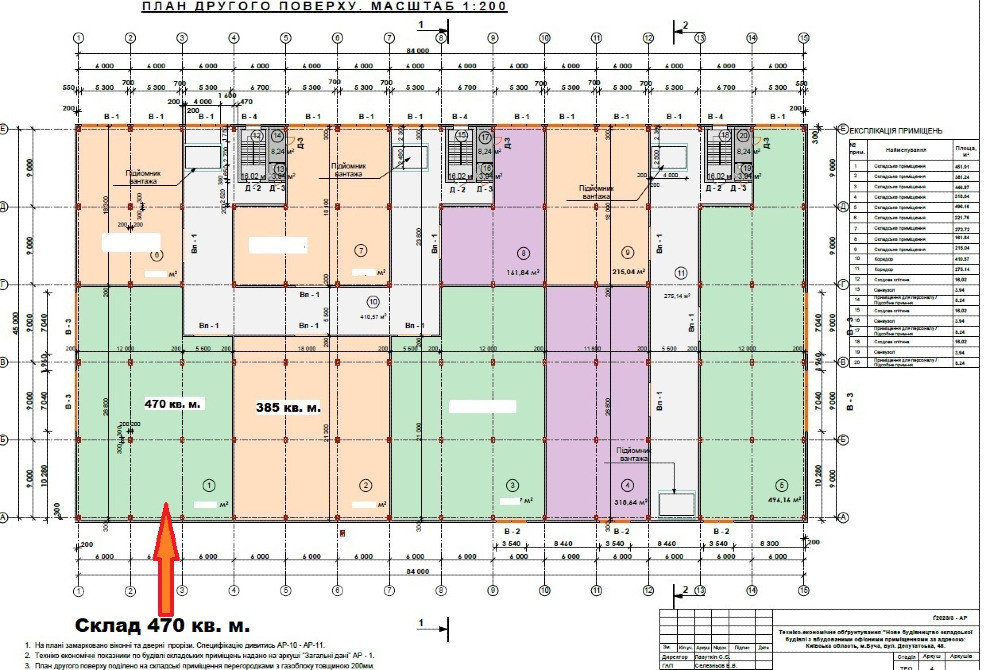 О Р Е Н Д А : Склад 470 кв. м. Індустріальний парк КИТ Буча - зображення 5
