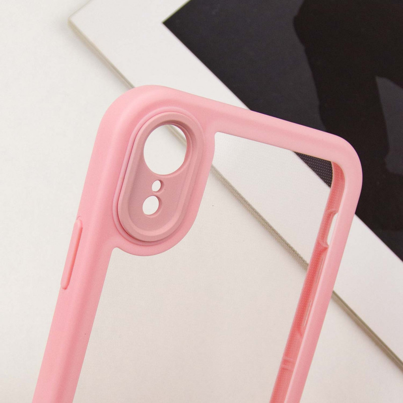 TPU чехол Transparent + Colour 1,5mm для Apple iPhone XR (6.1") Херсон - зображення 4
