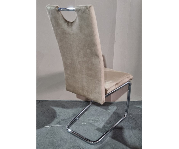 Стілець Аріана м'який коричневий велюр Днепр - изображение 5