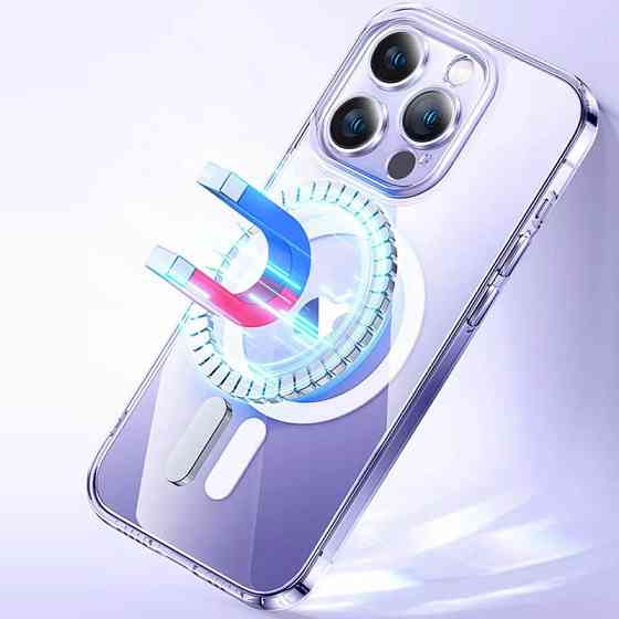 Чехол TPU Clear Case with MagSafe для Apple iPhone 15 Pro Max (6.7") Херсон