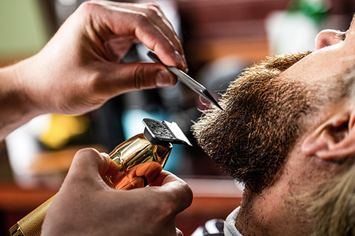 Триммер для бороды и усов Adler AD-2836g 100 Вт золотистый Київ - зображення 8